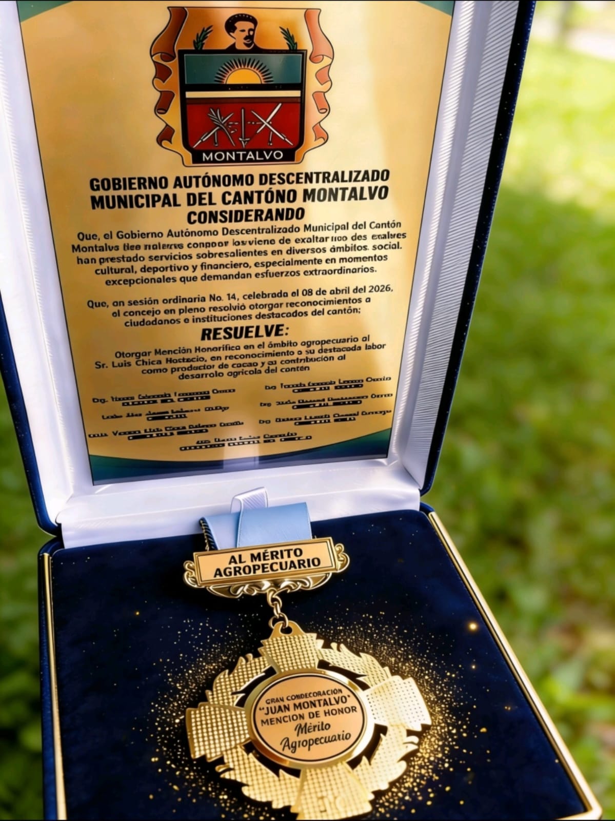 Certificado Papá Cacao